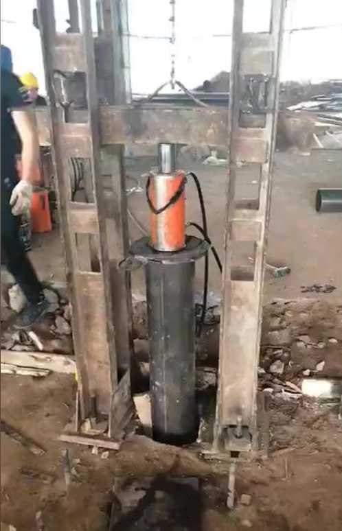 忻州偏关县钢管桩加固